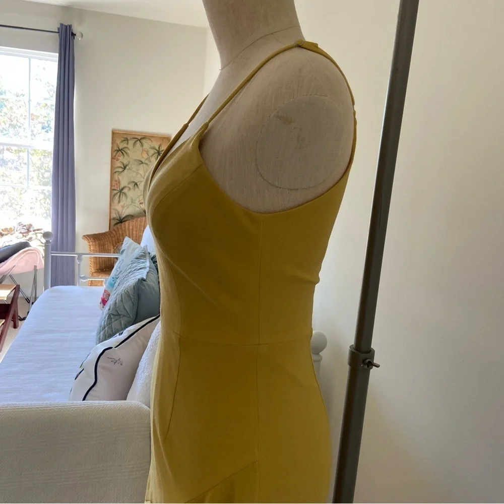 Dress The Population Anthropologie Wendy Ruffle Mini Dress - Picture 5 of 14